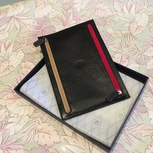 Leather wallet/organizer, 4 compartments, …